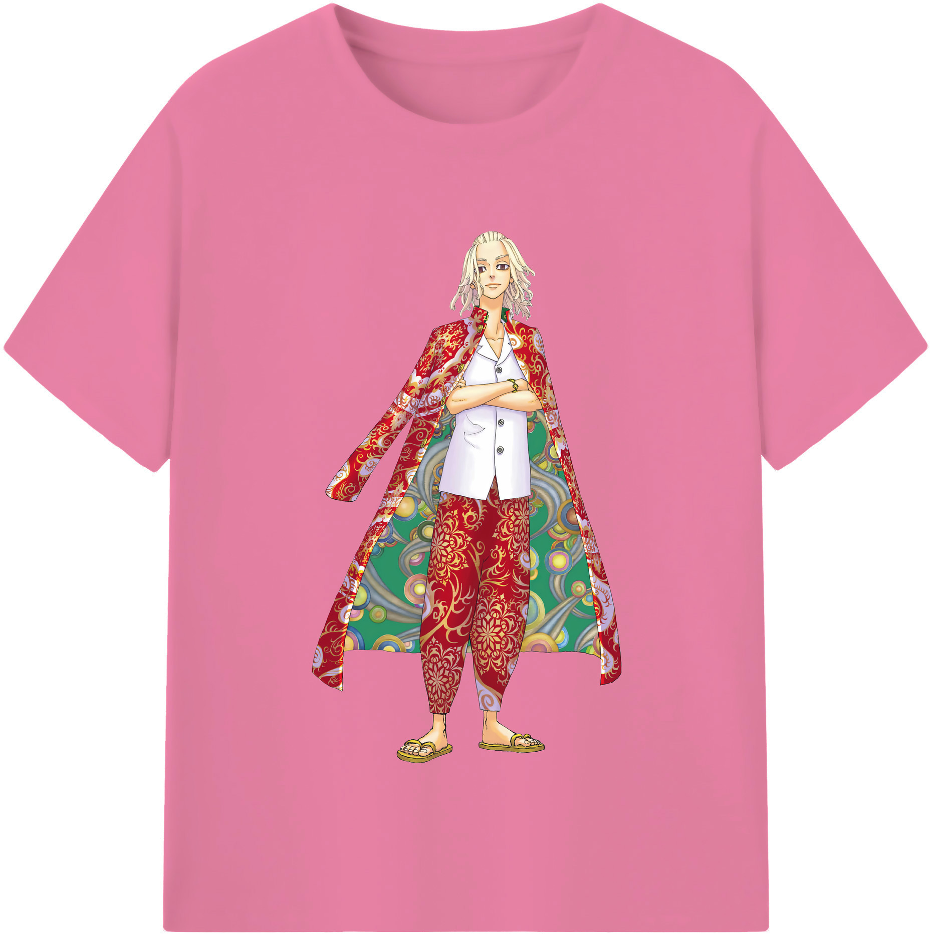（画像用） 東京リベンジャーズ Tokyo Revengers 綿100％半袖Tシャツ（フロントプリント）